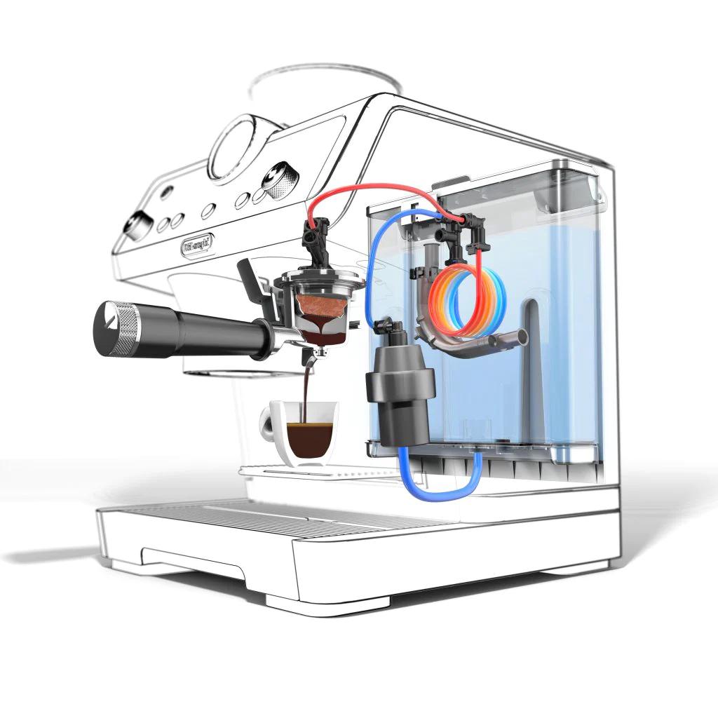 como funciona una maquina de cafe - Cómo es el sistema de una cafetera electrica