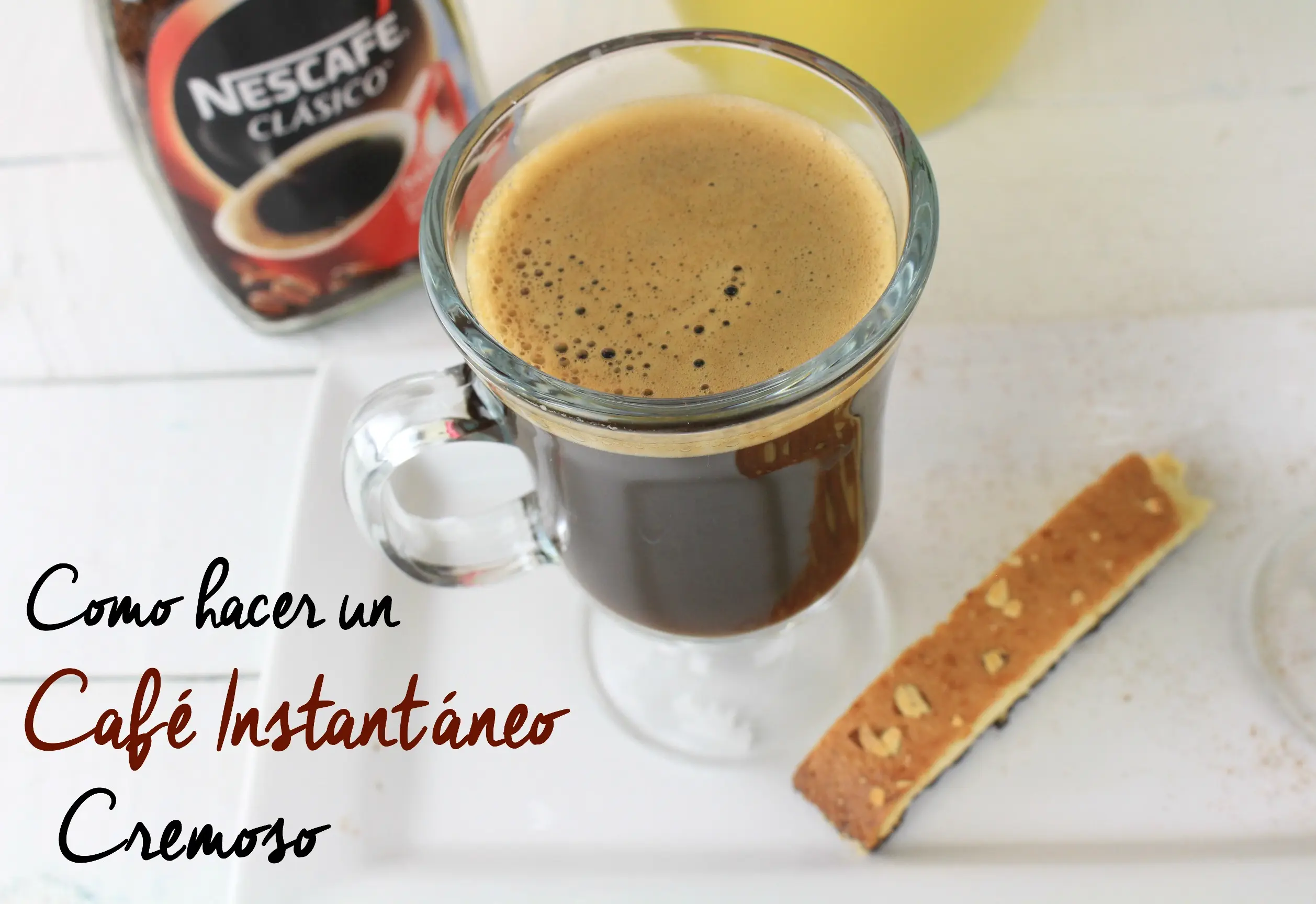 cómo se hace el café instantáneo - Cómo se hace el NESCAFÉ