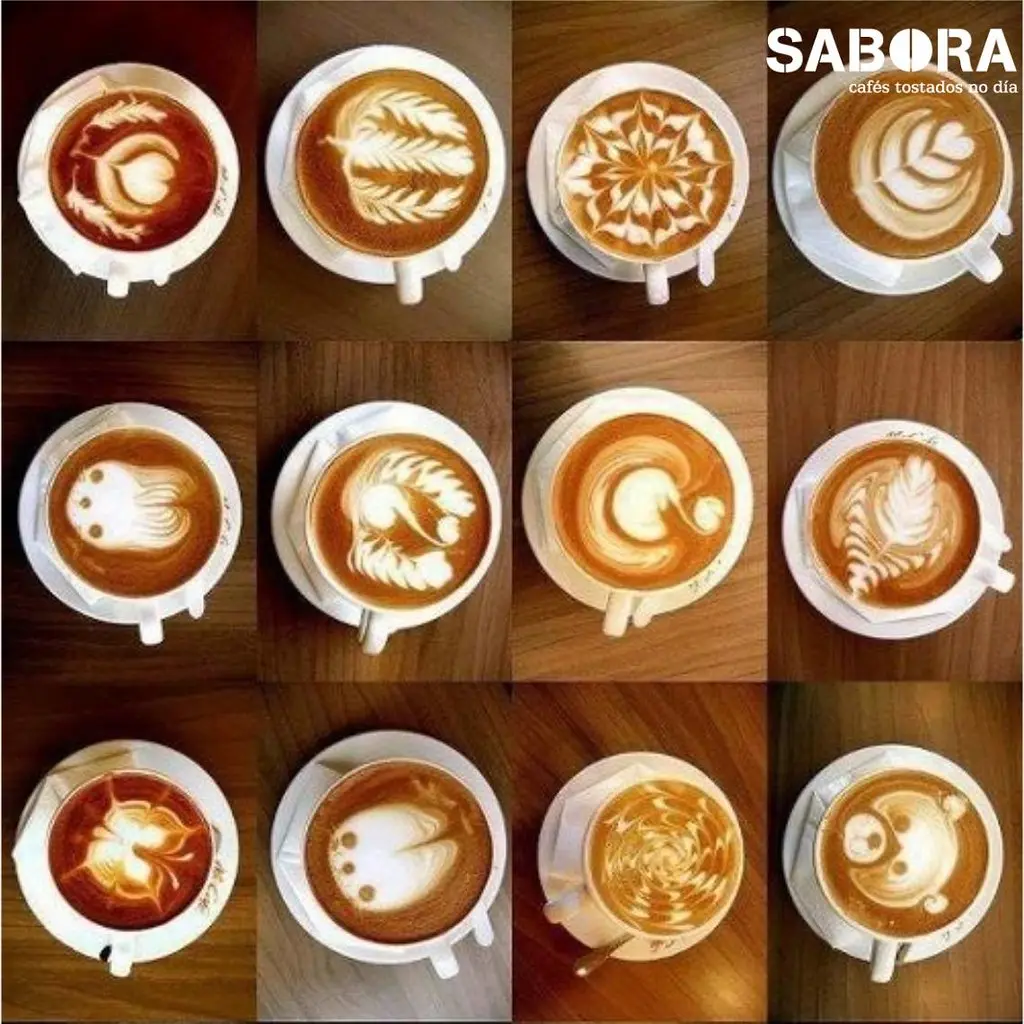 arte de dibujar en el cafe - Cómo se llama el arte de decorar el café