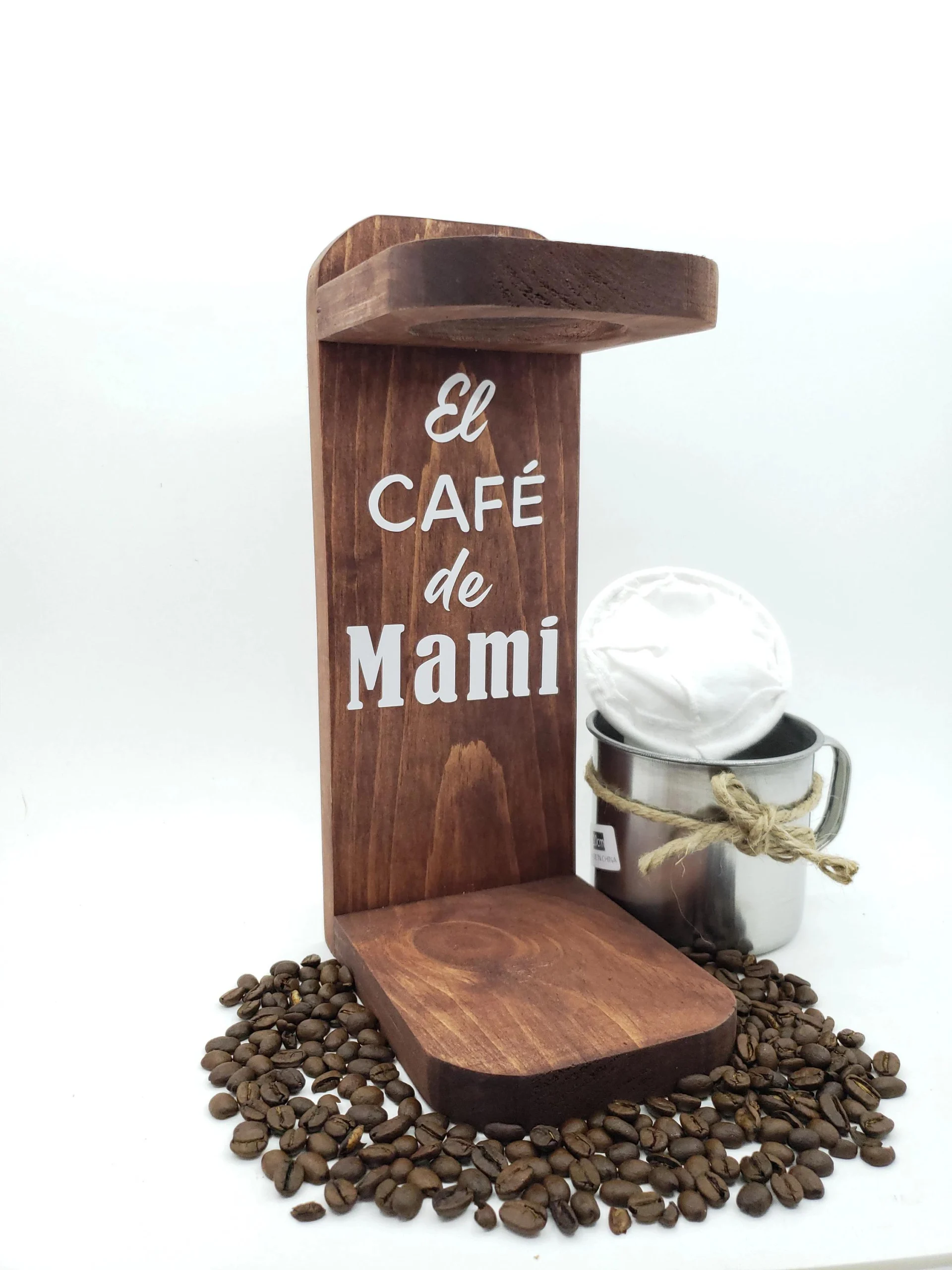 colador de cafe de madera - Cómo se llama el colador