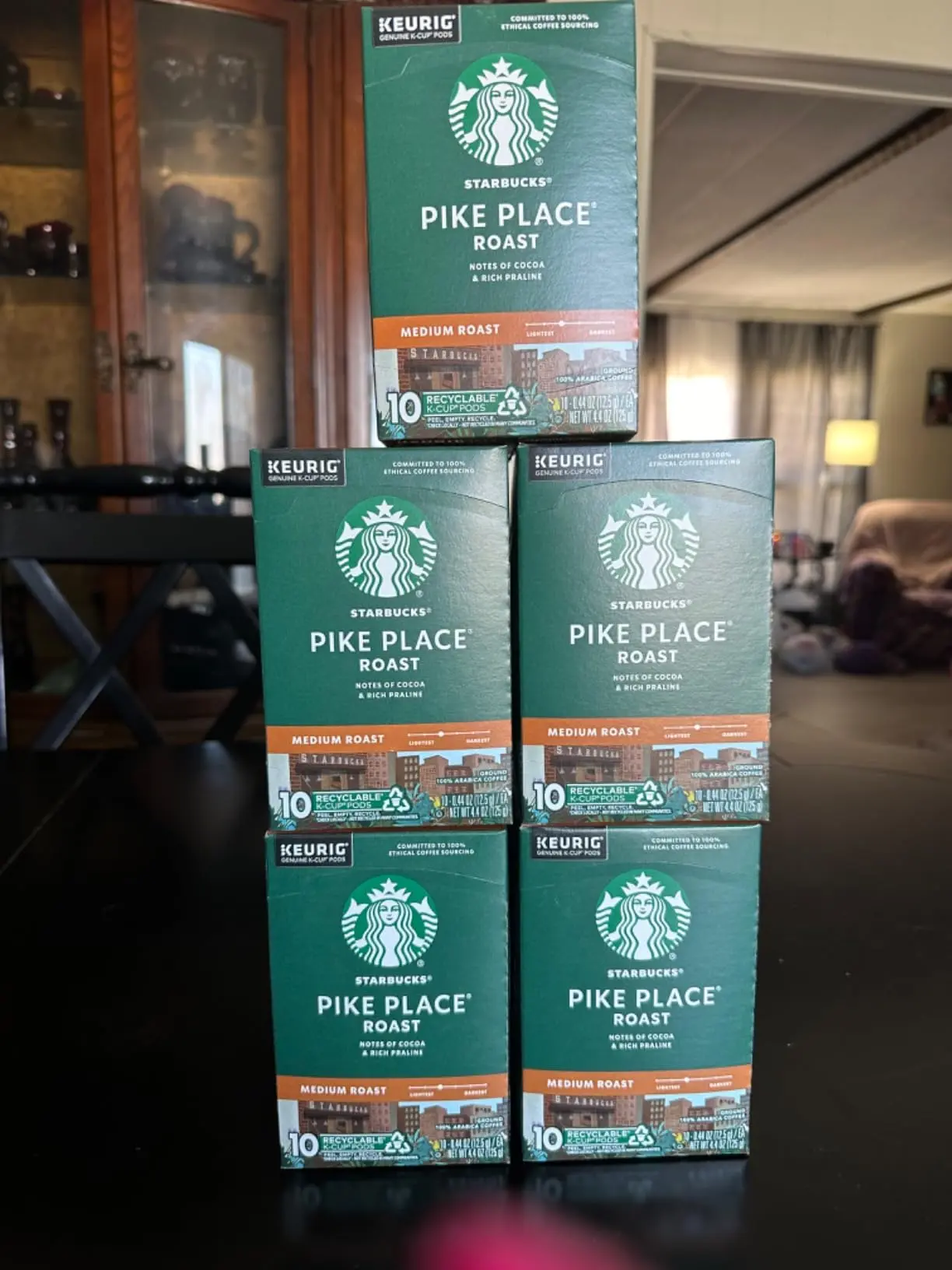 caja de cafe starbucks para llevar precio - Cómo se llama la caja grande de café de Starbucks