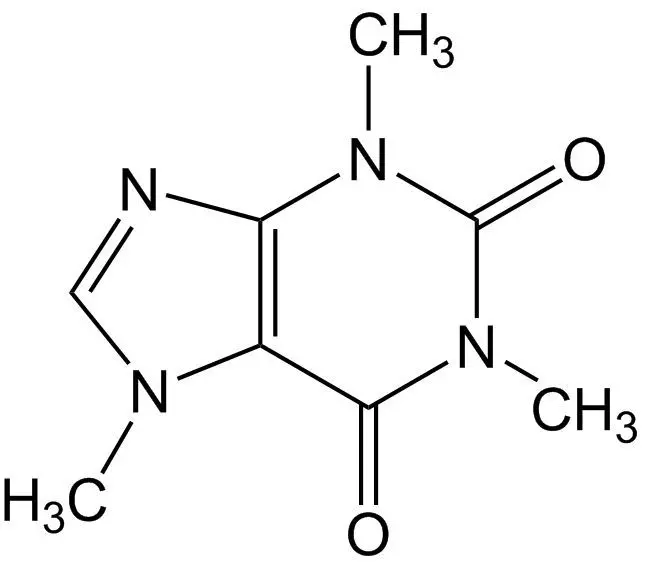 molecula de cafe - Cómo se llama la molécula de la cafeína