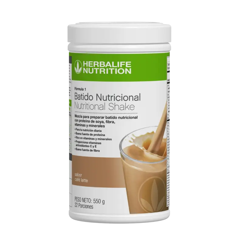 batido herbalife cafe latte - Cuántas calorías tiene un batido de Herbalife con leche