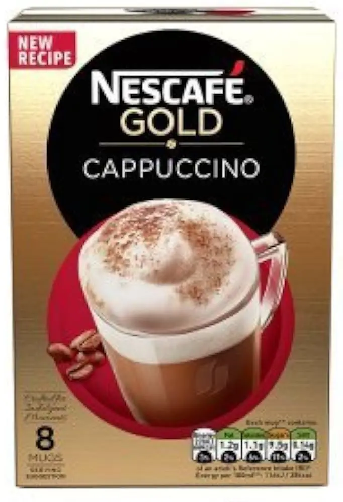 cafe cappuccino nescafe - Cuántas calorías tiene un café capuccino Nescafe