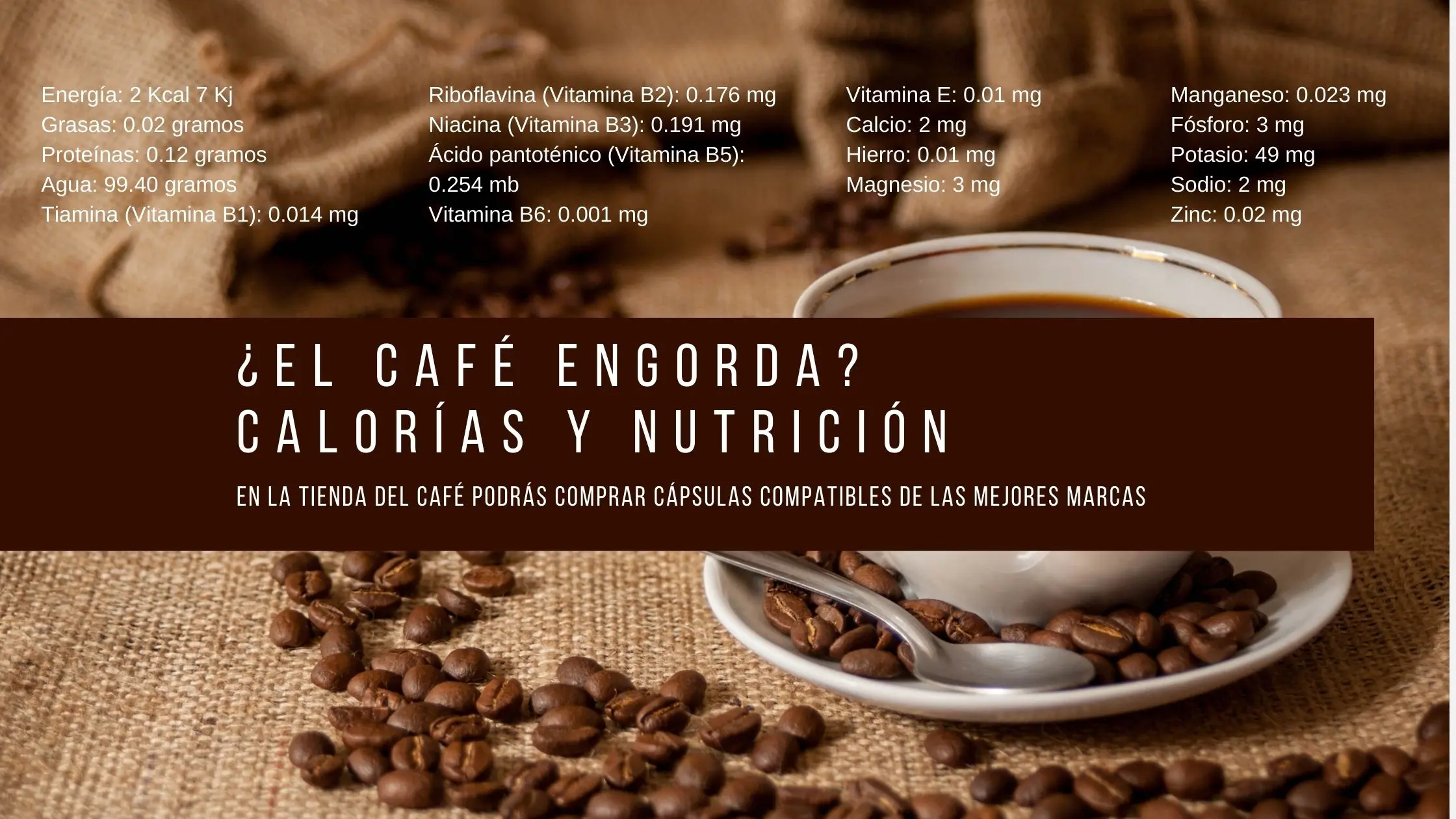 Las cápsulas de café: ¿engordan o no? - Cuántas calorías tiene una cápsula de Nescafe Dolce Gusto las capsulas de cafe engordan - Cuántas calorías tiene una cápsula de Nescafe Dolce Gusto