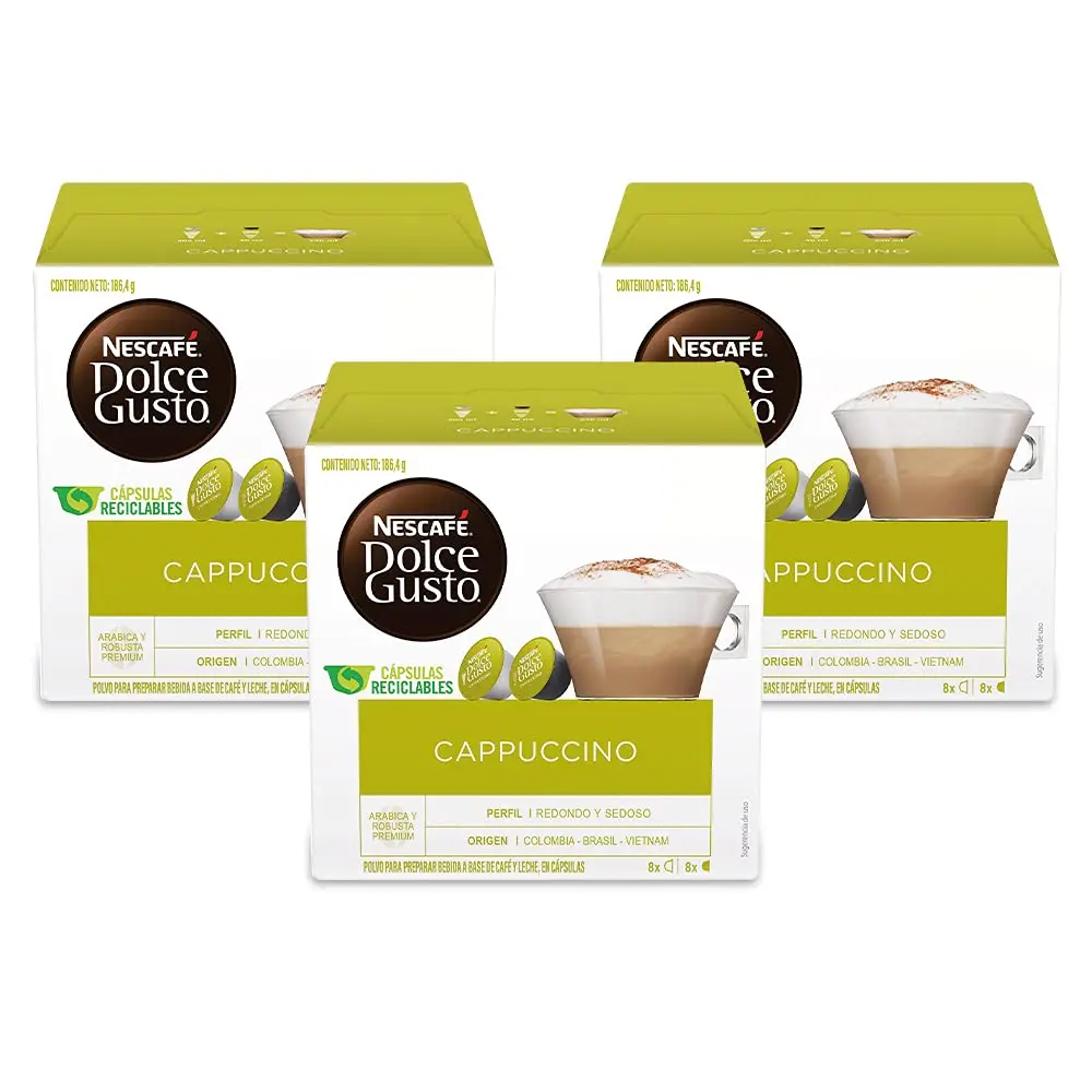 caja de capsulas de cafe dolce gusto - Cuántas cápsulas trae la caja de Dolce Gusto