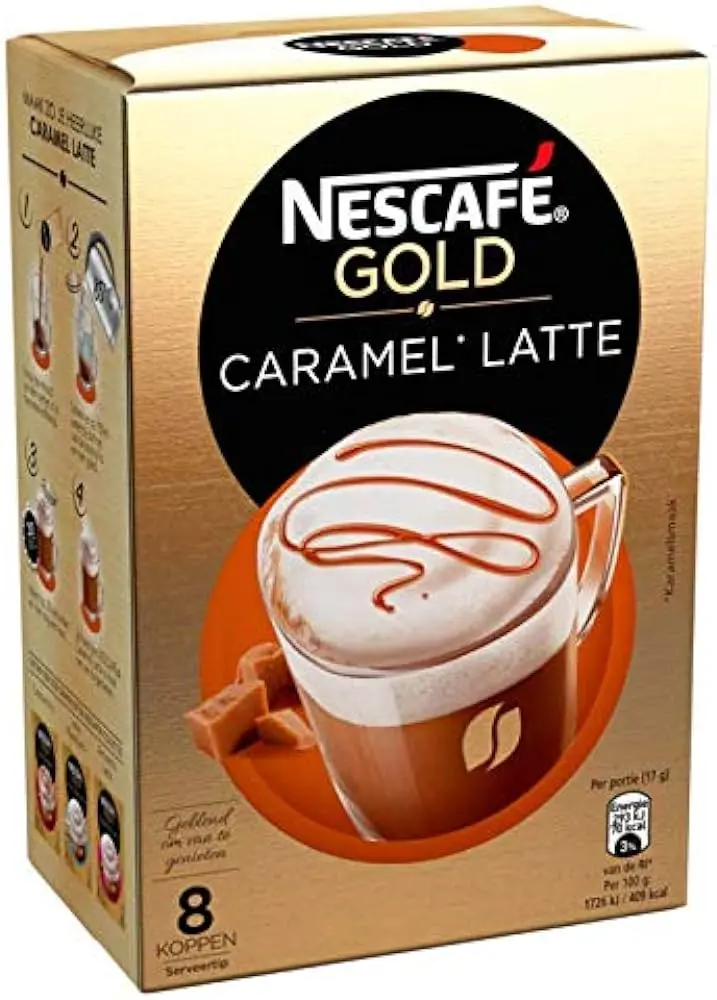 café caramelo nescafé - Cuánto de azúcar tiene el Nescafé