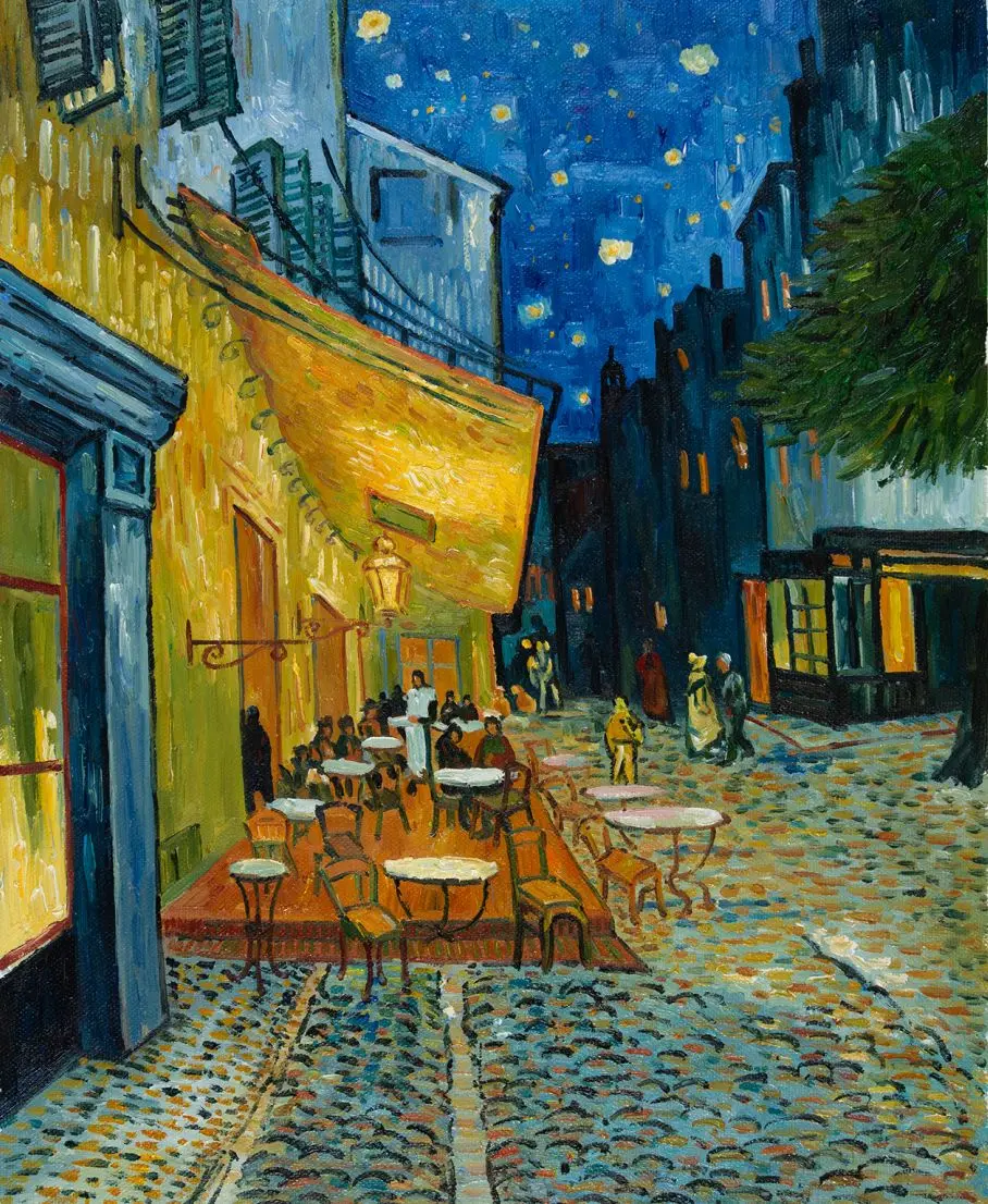 cafe night van gogh - Cuánto vale Starry Night