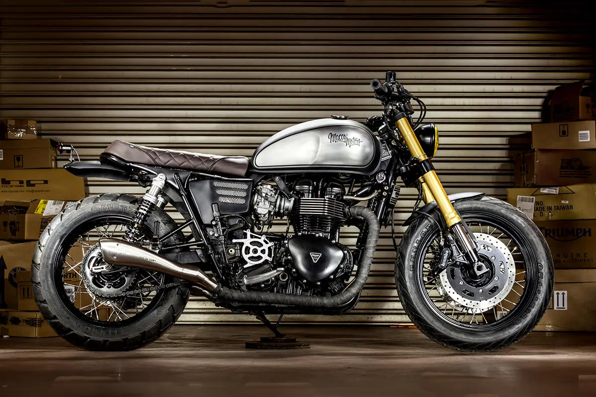 triumph bonneville cafe racer - Cuántos caballos tiene la Triumph Bonneville
