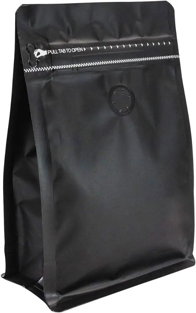 bolsa de cafe negra - Cuántos gramos trae una bolsa de café