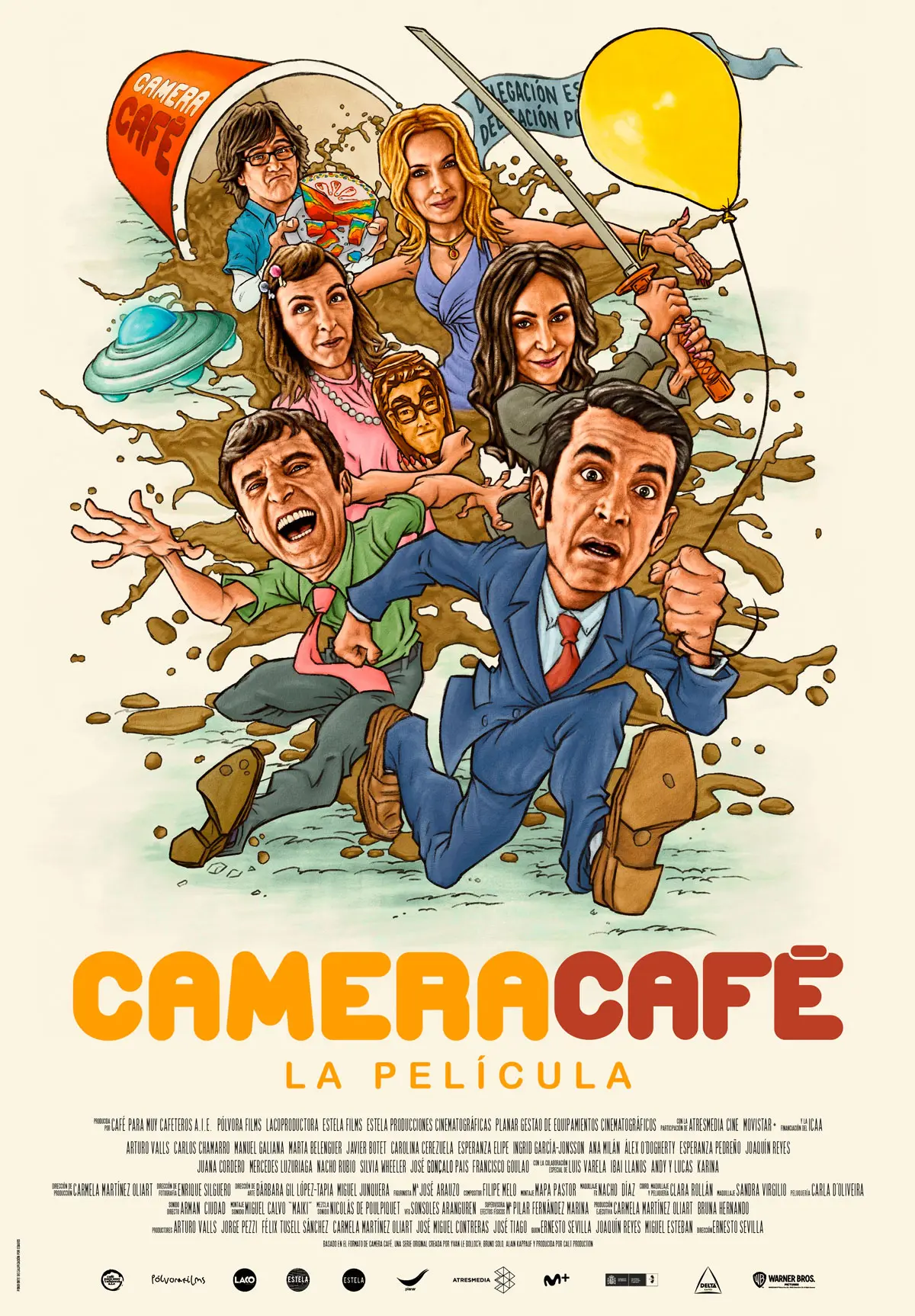 película camera cafe - Dónde se emite Camera Café