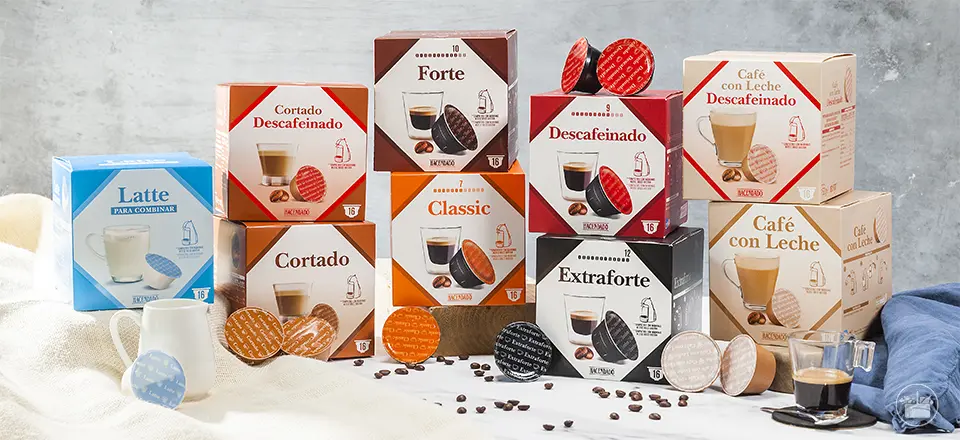 capsulas cafe hacendado dolce-gusto - Qué cápsulas se pueden utilizar con la Dolce Gusto