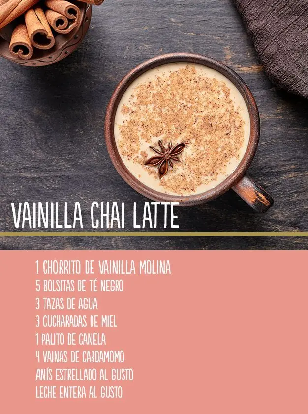 Receta de café chai latte - Qué contiene el té chai caffenio cafe chai latte receta - Qué contiene el té chai caffenio