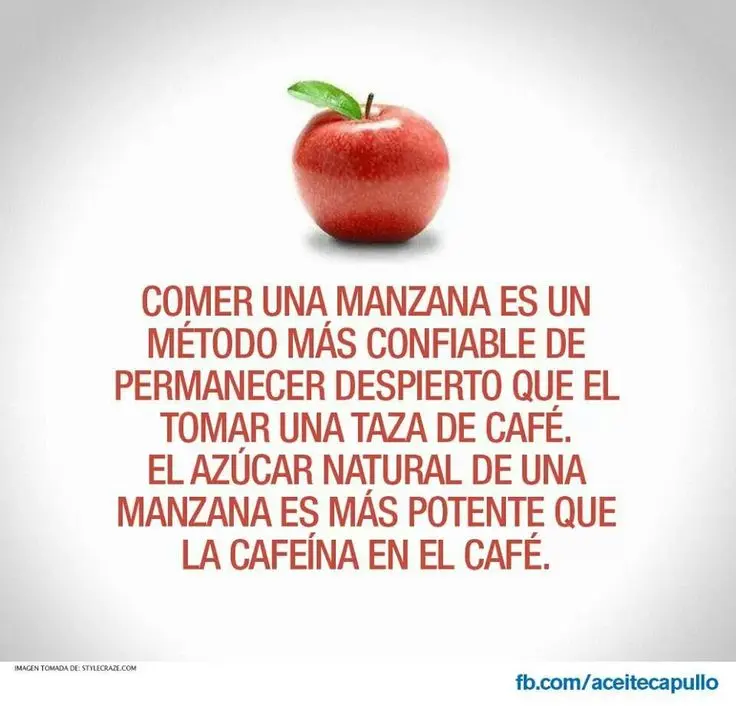 manzana mejor que el cafe - Qué es mejor que el café para despertar