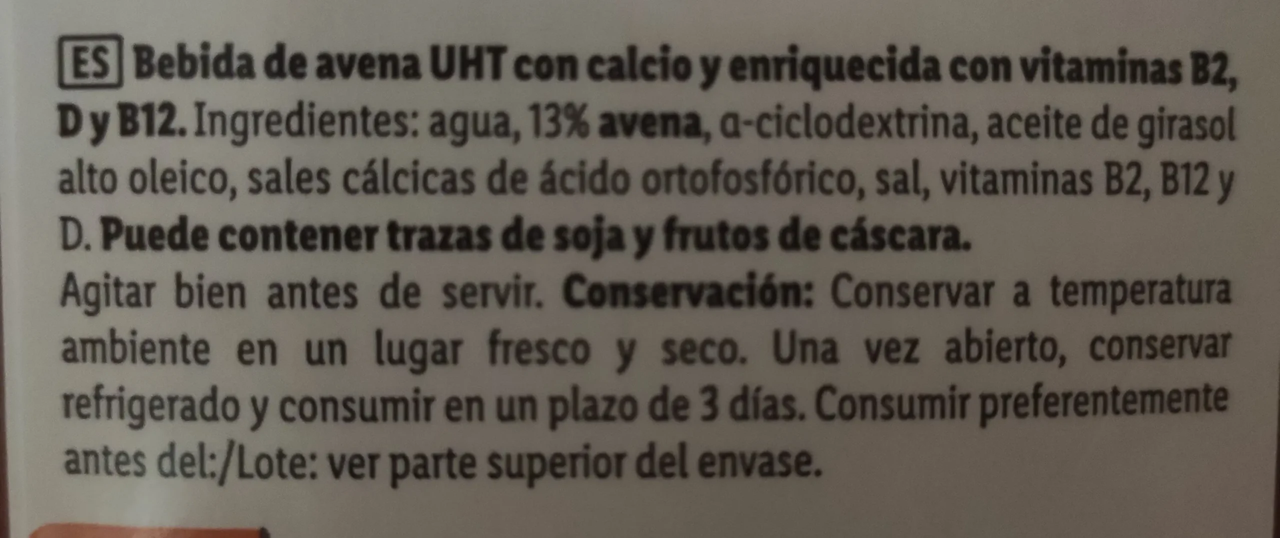 Bebida de avena especial para café Lidl: una alternativa saludable y deliciosa - Qué precio tiene la leche de avena en el Mercadona bebida de avena especial para café lidl - Qué precio tiene la leche de avena en el Mercadona