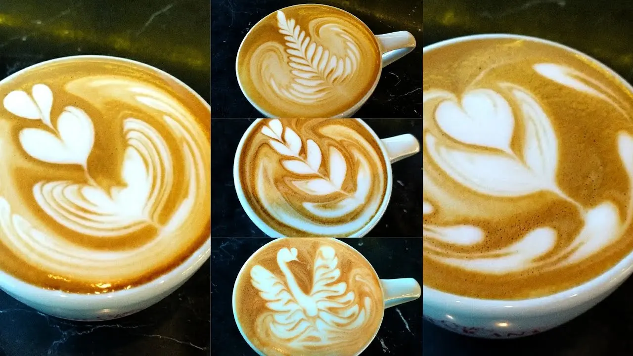 arte latte dibujos en cafe - Qué se necesita para el arte latte