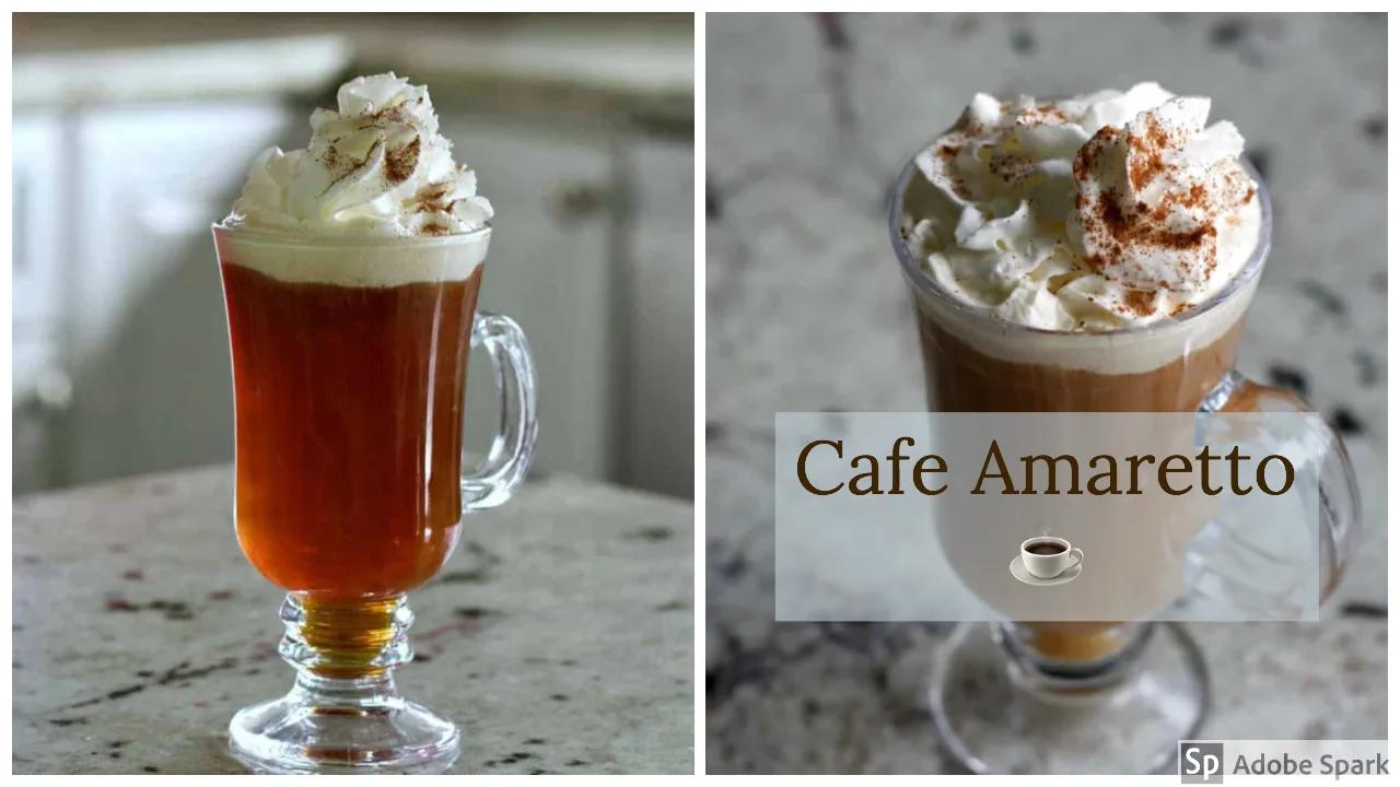 cafe amaretto - Que se puede mezclar con amaretto