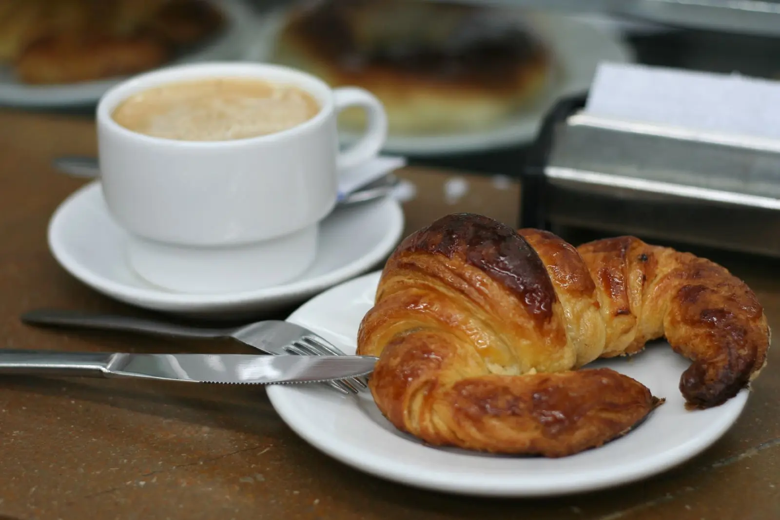 cafe con croissant - Qué significa el término francés croissant
