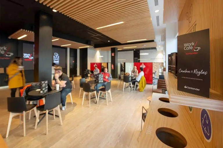 ¿Cómo funciona Work Café Santander? - Qué significa work café como funciona work cafe santander - Qué significa work café