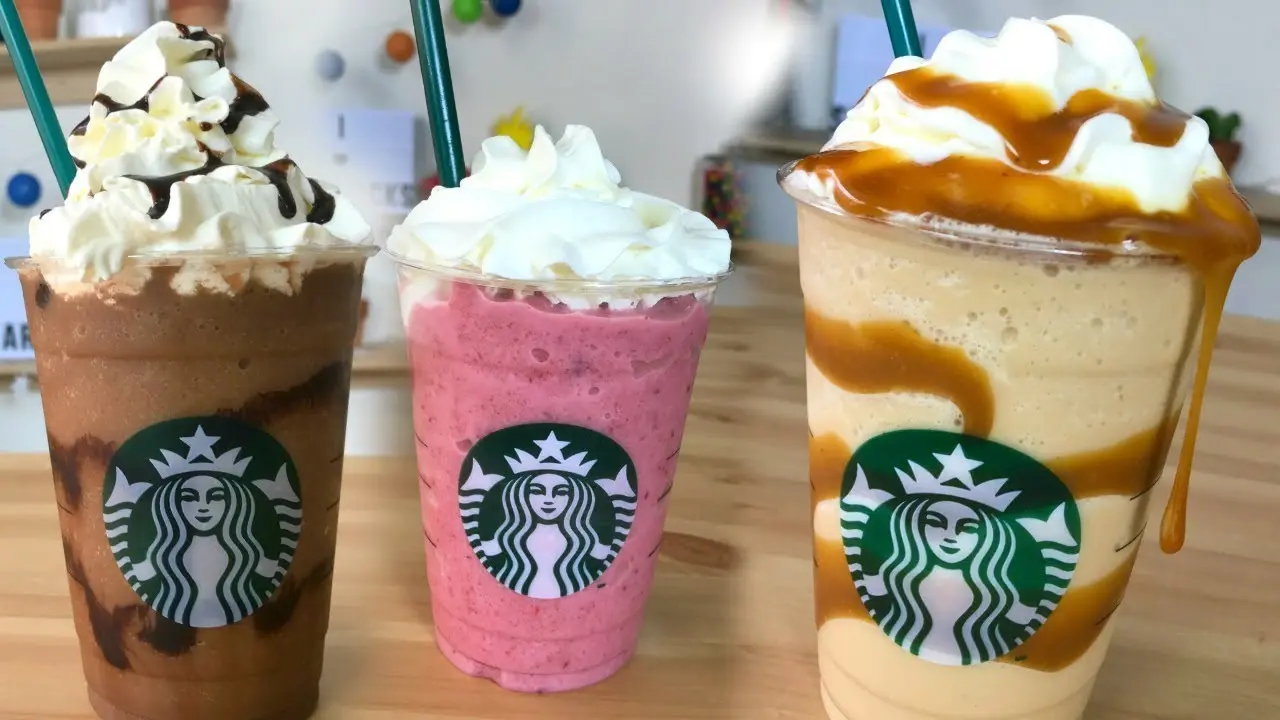 como hacer frappe de cafe starbucks - Que tiene un Frapuccino