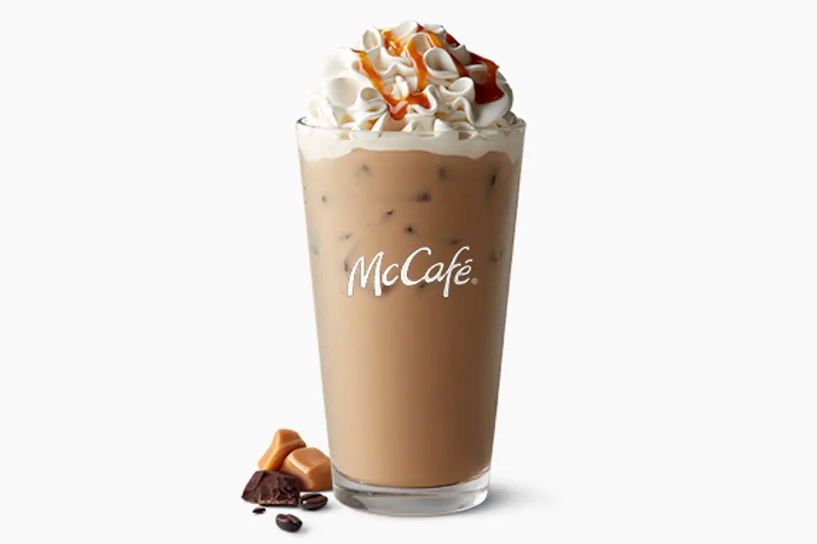 cafe con helado mcdonalds - Qué tipo de café hay en Mcdonalds