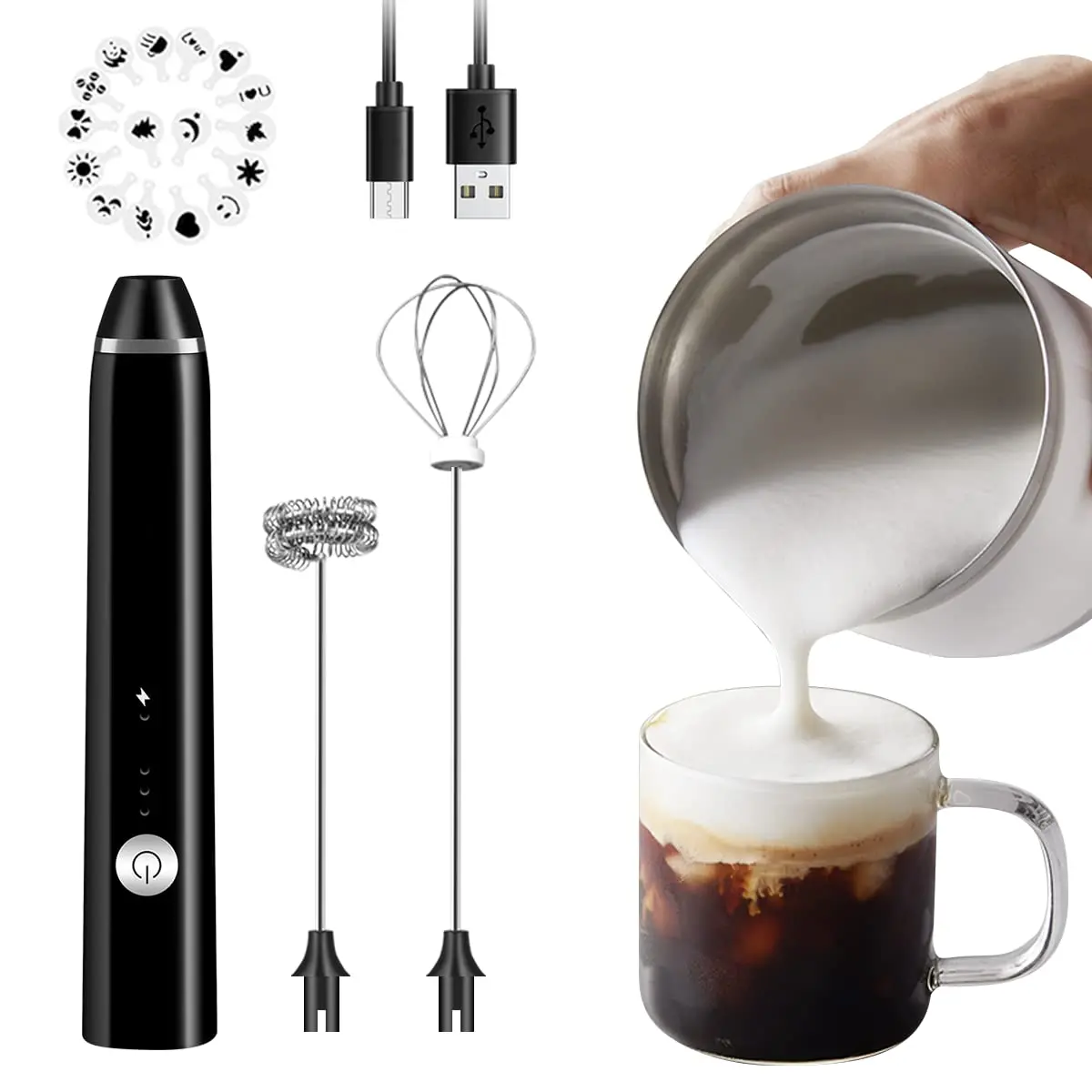 batidor de cafe a pilas - Qué tipo de pilas usa el batidor de café