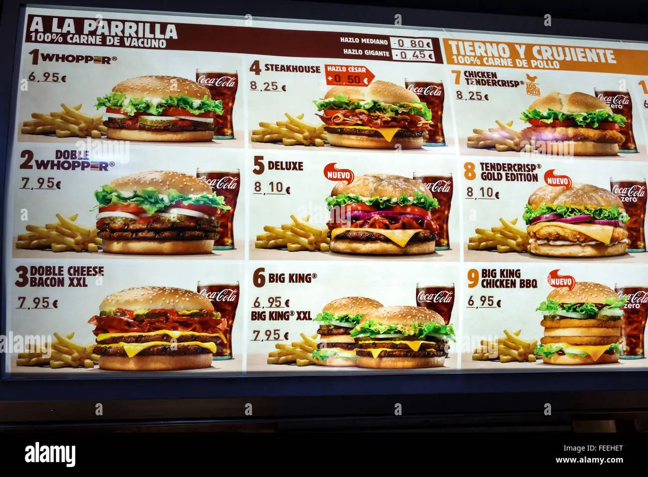 cafe burger king precio - Qué valores tiene Burger King