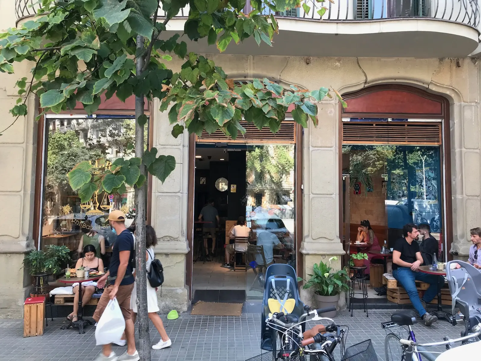 best cafe near sagrada familia - Where is the best place to view the Sagrada Familia